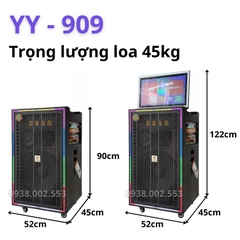 Loa Kéo Karaoke 4 Tấc Có Màn Hình YY-909