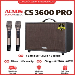 Loa Karaoke Xách Tay CS 3600 Pro Chính Hãng 2025