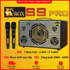 Loa Karaoke Xách Tay KCBox S9 PRO Mới Nhất 2025