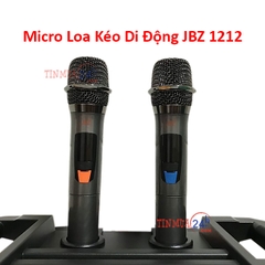 Loa Kéo JBZ-1212 Bass Đôi 2,5 Tấc