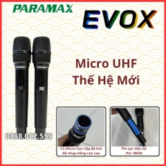 Loa Karaoke Xách Tay Paramax Evox