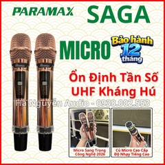 Loa Karaoke Xách Tay Paramax Saga Cao Cấp 2026