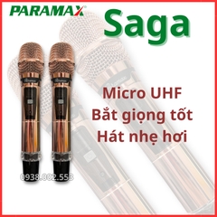 Loa Karaoke Xách Tay Paramax Saga Cao Cấp 2026