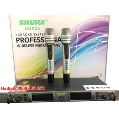 Micro Karaoke Không Dây Shure UGX 25 PRO Cao Cấp