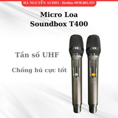 Loa Xách Tay Karaoke Di Động Soundbox T 400