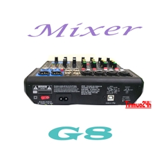 Mixer Karaoke - Livestream Tích Hợp Vang Số Cao Cấp G8