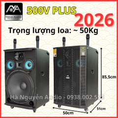Loa Kéo 5 Tấc Nova 500V Plus 2026 Bản Mới Nhất