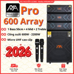 Loa Karaoke 5 Tấc Đơn Nova 600V Array Mới Nhất 2026