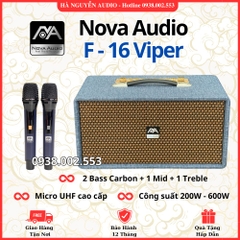 Loa Karaoke Xách Tay NOVA F-16 Viper Cao Cấp 2025