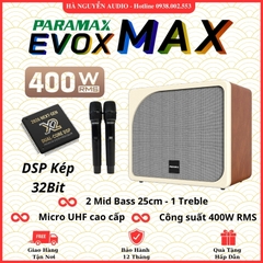 Loa Karaoke Xách Tay Paramax Evox Max