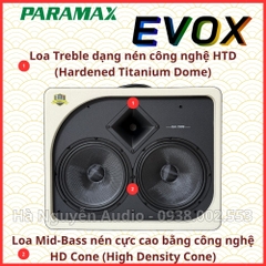 Loa Karaoke Xách Tay Paramax Evox
