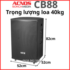 Loa Kéo 5 Tấc Acnos CB88 Cao Cấp