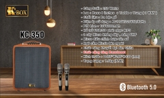 Loa Karaoke Xách Tay KCbox KC-350 Cao Cấp