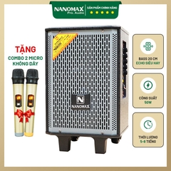 Loa Kéo Nanomax Mini  S-8C Bass 20 Cm