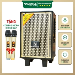 Loa Kéo Nanomax Mini  S-8C Bass 20 Cm