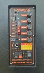 Loa Kéo Nanomax Mini  S-8C Bass 20 Cm