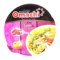 Mì khoai tây Omachi vị sườn hầm ngũ quả ly 68g