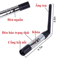 Bộ WireLess truyền phát tín hiệu dmx 512