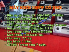 MÁY KHÓI 1500W CÓ DMX
