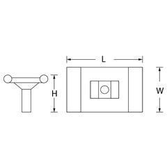 Tay nắm tủ GK-1U