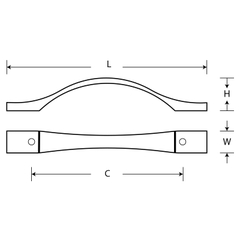 Tay nắm tủ GH-118