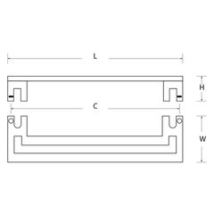 Tay nắm tủ GH-12S