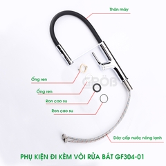 VÒI RỬA BÁT GF304-01