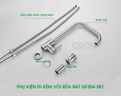 VÒI RỬA BÁT GF304-SR1