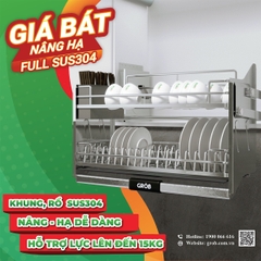 GIÁ BÁT NÂNG HẠ NAN OVAL INOX 304