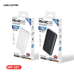 Pin sạc Dự Phòng WP-187 WEKOME 10000 mAh