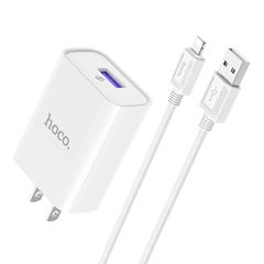 Bộ sạc nhanh Hoco ME13 Pure 22.5W Lightning