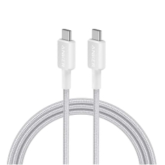 Cáp C to C 60W bọc dù cao cấp Anker 322