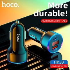 Cốc Sạc Xe Hơi Hoco HK30