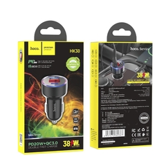 Cốc Sạc Xe Hơi Hoco HK30