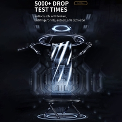 Cường lực chống nhìn trộm MiPow Kingbull Anti-Spy cho iPhone 12 Pro Max/13 Pro Max/14 Pro/Pro max