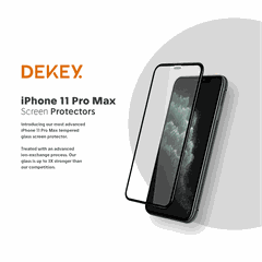 Miếng dán cường lực Dekey 3D Master Glass Deluxe iPhone
