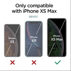 Dekey Master Glass Premium iPhone XS Max