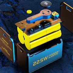 Pin dự phòng trong suốt Wekome WP-337 20000 mAh