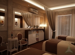 thiết kế thi công nội thất spa