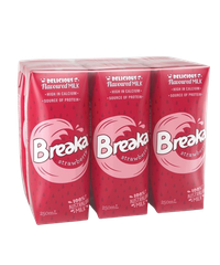 Sữa Tươi Breaka Hương Dâu hộp 250ml