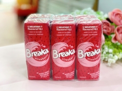 Sữa Tươi Breaka Hương Dâu hộp 250ml