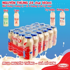 Sữa lên men tự nhiên Betagen 140ml