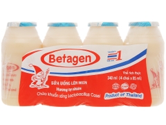 Sữa lên men tự nhiên Betagen 85ml