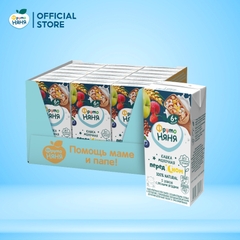 Thùng 18 Hộp Sữa đêm ngũ cốc vị táo và quả mọng FrutoNyanya 200ml