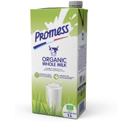 Sữa Tươi Promess Nguyên Kem HỮU CƠ 1 Lít - Promess Organic