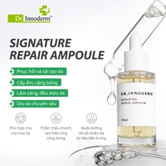 DƯỠNG CHẤT CẤP ẨM SÂU - LÀM MỊN SIGNATURE REPAIR AMPOULE