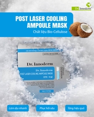 MẶT NẠ LÀM LẠNH DR.INNODERM POST LASER COOLING AMPOULE MASK