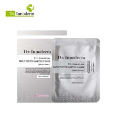 MẶT NẠ DƯỠNG TRẮNG DA DR.INNODERM MULTI PEPTIDE AMPOULE MASK (BRIGHTENING)