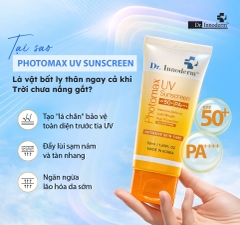 KEM CHỐNG NẮNG PHOTOMAX UV SUNSCREEN – DR. INNODERM SPF50+, PA++++