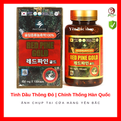 Tinh Dầu Thông Đỏ Chính Hãng Hàn Quốc RED PINE GOLD